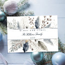 Search for watercolor floral christmas cards Botanical
