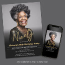 Search for 90th birthday invitations Typography