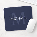 Search for plain blue mousepads Navy