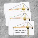 Search for construction crane business cards Engineering