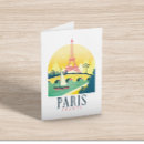 Recherche de tour eiffel vintage vœux cartes Voyage