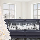 Search for white horse pillows Forest