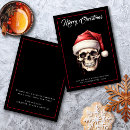 Search for skull christmas cards Unique