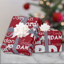 Search for red and silver wrapping paper Modern