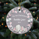 Search for pink elephant ornaments Floral