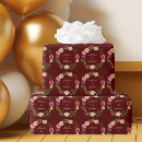 Search for marsala wrapping paper Chic