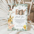 Search for barnyard animals thank you cards Rustic