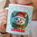 Search for kids hot cocoa mugs Reindeer