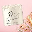 Search for 70th birthday coasters Chic