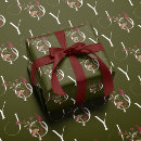 Search for mushroom christmas wrapping paper Woodland