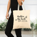 Search for mother of the bride bags Typography