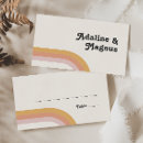 Recherche de tropical place cards Bride