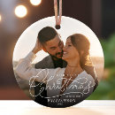 Search for our first ornaments Newlyweds