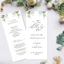 Search for anniversary wedding programs Order of service