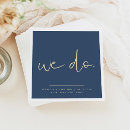Search for navy and gold napkins Engagement party