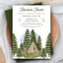 Search for wilderness baby shower invitations Adventure awaits