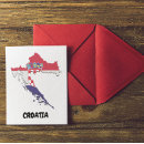 Recherche de drapeau croate cartes postales Zagreb