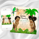 Search for jungle gender reveal invitations Safari