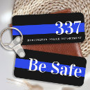 Search for policeman rectangular keychains Police department