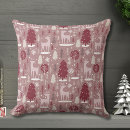 Search for pink christmas throw pillows Vintage