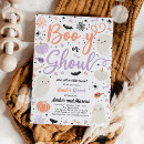 Search for halloween gender reveal invitations Ghost