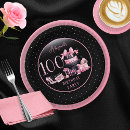 Search for 100th birthday plates Adult birthday party