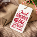 Search for funny christmas gift tags Red and white