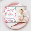 Search for candy birthday invitations Sweet shoppe birthday