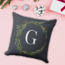 Search for rustic throw pillows Greenery