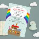 Recherche de noah baby shower invitations Bible