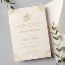 Recherche de cream wedding invitations Arabe