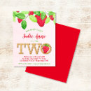 Recherche de strawberry anniversaire invitations Fraises