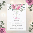 Search for dusty pink christening invitations Cross