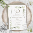 Recherche de 30ème anniversaire mariage perle cartes invitations Moderne
