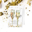 Search for lets toast invitations Gold