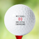 Search for 80th birthday golf balls Modern