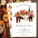 Recherche de donner merci invitations Thanksgiving