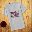 Search for funny cooking tshirts Typography