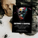 Search for skull halloween invitations Boos and booze