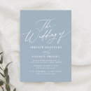 Search for slate blue wedding invitations Script