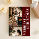 Search for merriest christmas cards Typography