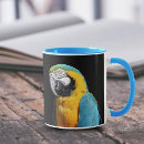 Search for blue and gold macaw mugs Yellow