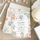 Recherche de souris adorable invitations Pour enfants