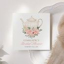 Search for tea party napkins Bridal luncheon