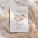 Search for bridal tea thank you cards Floral tea party