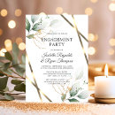 Search for budget engagement party invitations Watercolor