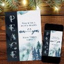 Search for non photo new years cards Peace