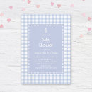 Search for plaid baby boy shower invitations Vintage