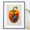 Recherche de poivron vert posters Légume