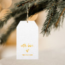 Search for gold foil gift tags Heart